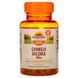 Гинкго билоба, Sundown Naturals, 60 мг, 100 таблеток