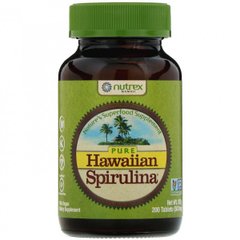 Гавайська спіруліна, Nutrex Hawaii, 500 мг, 200 таблеток