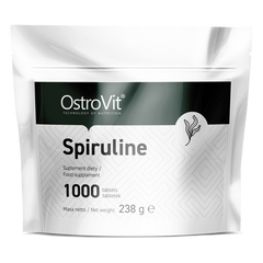 Спирулина, Spirulina, OstroVit, 250 мг, 1000 таблеток