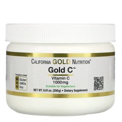 Витамин С, Gold C, порошок, California Gold Nutrition, 250 грамм