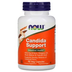 Противокандидное средство, Candida Support, Now Foods, 90 капсул