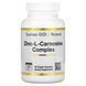 Цинк-L-Карнозин, комплекс, Zinc-L-Carnosine Complex, California Gold Nutrition, 90 капсул
