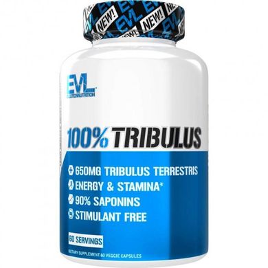 Трибулус, двойная сила, EVLution Nutrition, 60 капсул