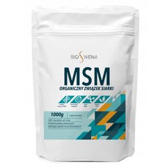 MSM, метилсульфонилметан, порошок, Bioswena, 1000 грамм