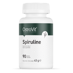 Спирулина, Spirulina, OstroVit, 500 мг, 90 таблеток