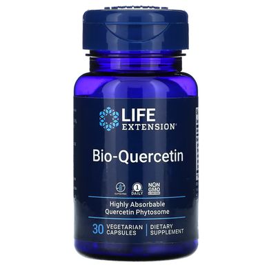Кверцитин, Био-кверцитин, Bio-Quercetin, Life Extension, 30 капсул