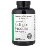 Колаген, Hydrolyzed Collagen + Vitamin C, тип 1 і 3, California Gold Nutrition, 250 таблеток