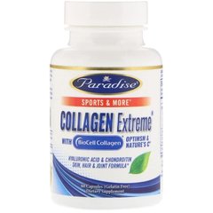 Коллаген для суставов, Collagen Extreme, Paradise Herbs, 60 капсул