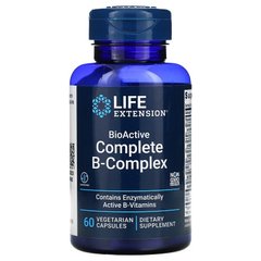 Полный биоактивный комплекс витаминов группы B, Life Extension, 60 капсул