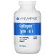 Коллаген, Hydrolyzed Collagen, Vitamin C тип 1 и 3, Lake Avenue Nutrition, 1000 мг, 365 таблеток