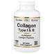 Коллаген, Hydrolyzed Collagen, Vitamin C тип 1 и 3, Lake Avenue Nutrition, 1000 мг, 365 таблеток