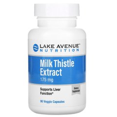 Экстракт расторопши, Lake Avenue Nutrition, 175 мг, 90 капсул