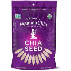 Семена чиа белые органические, Mamma Chia, 340 грамм