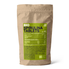 Спирулина органическая, Bio Organic, 500 мг, 500 таблеток