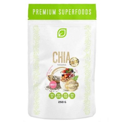 Семена Чиа, Chia Seed, Premium Superfood, 250 грамм