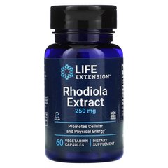 Экстракт родиолы розовой, Life Extension, 250 мг, 60 капсул