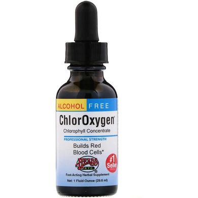 Концентрат хлорофілу, натуральний смак, Herbs Etc., ChlorOxygen, 29,6 мл